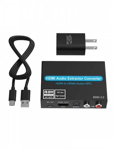 Аудио экстрактор HDMI ARC конвертер GSMIN