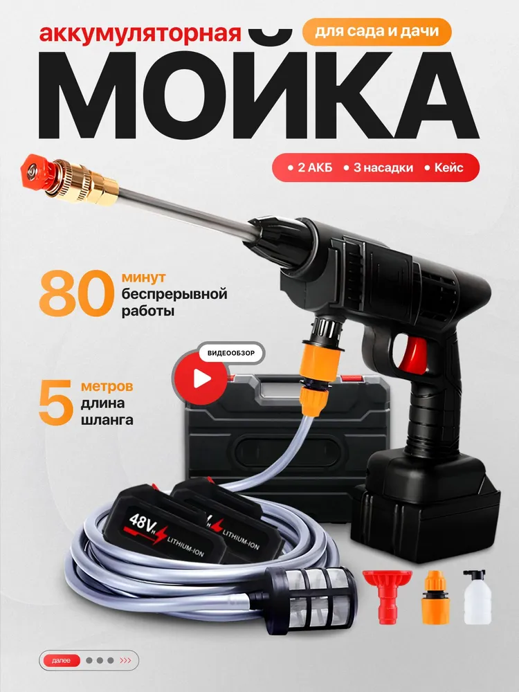 Минимойка в кейсе