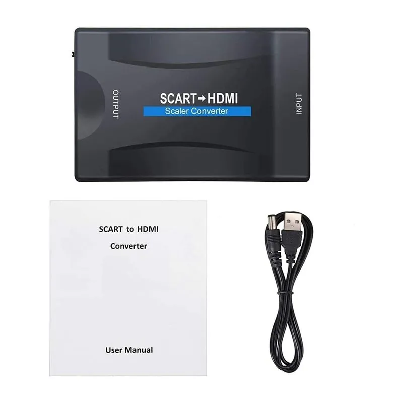 Преобразователь Scart-HDMI