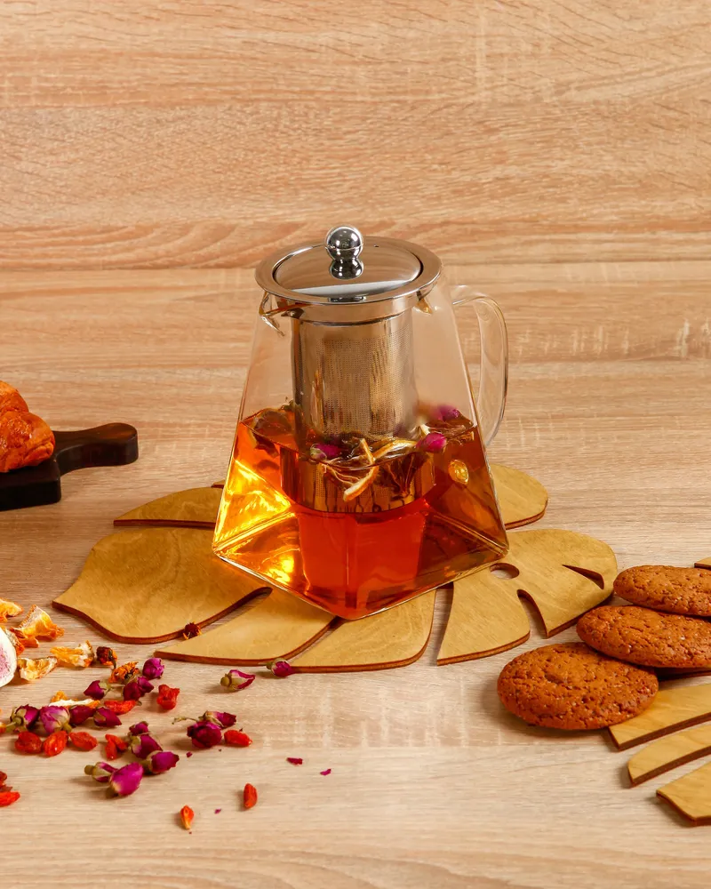 Чайник стеклянный заварочный Версаль